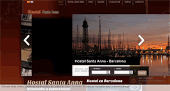 Desktop Screenshot of hostalsantaanna.com